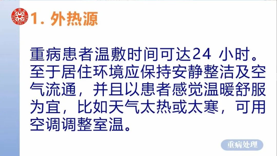 重病处理  2021年12月12号张医师线上直播